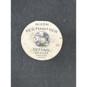 1964 Nixon Novelty‎ Penny, Getting Smaller..Smaller..Smaller, Still Sealed.